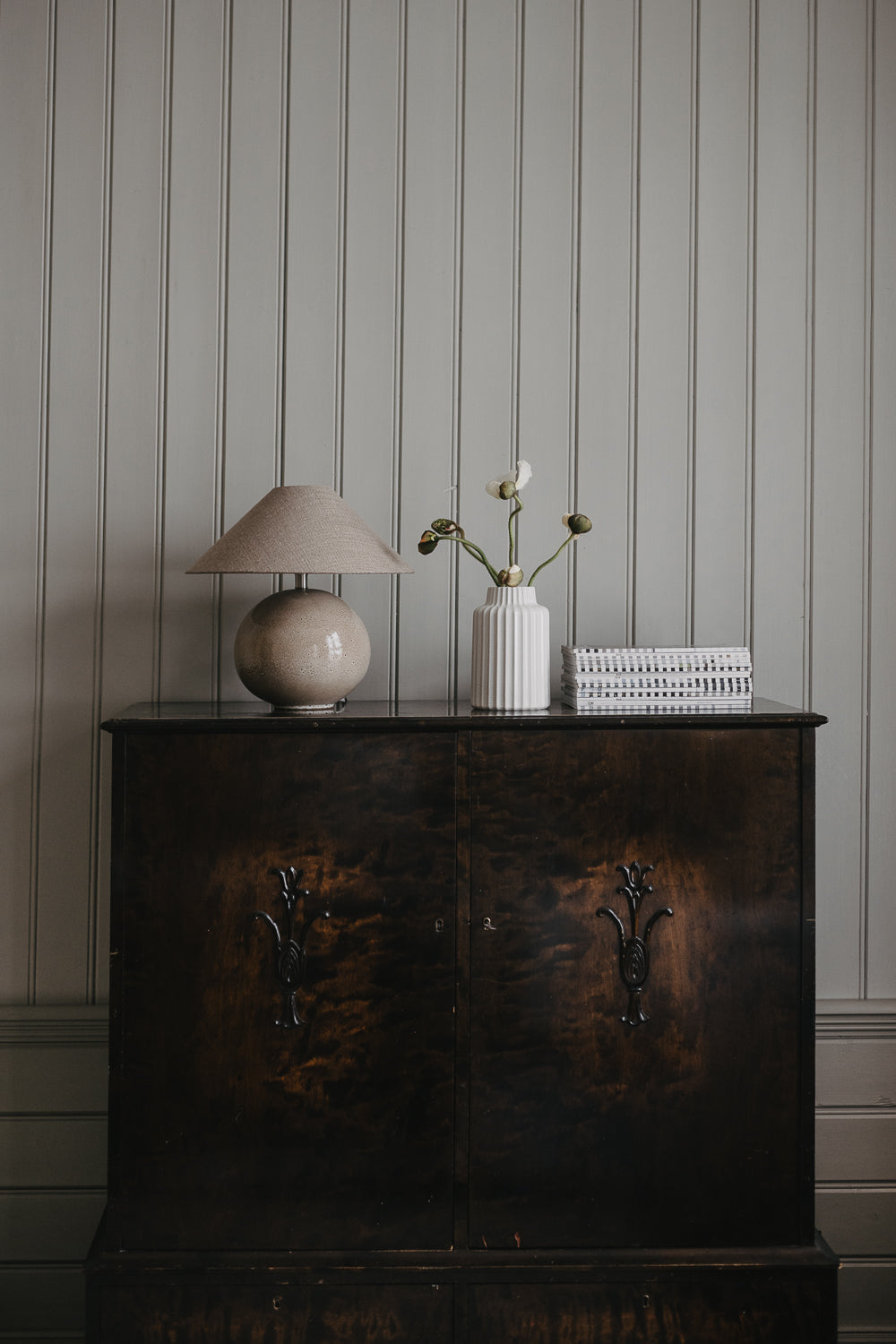 Lampskärm Daisy D40 linne grov off-white