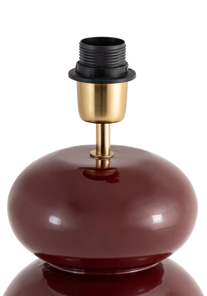 Lampfot Becca-  metall vinröd