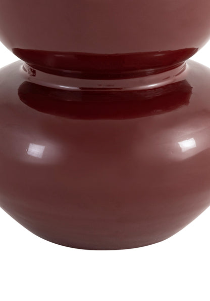 Lampfot Becca-  metall vinröd