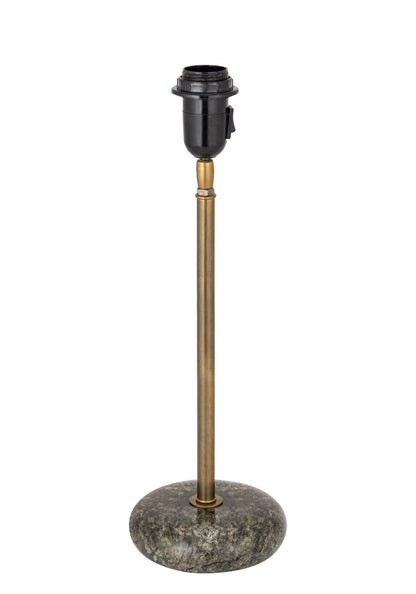 Eris Lampfot- marmor antikmässing