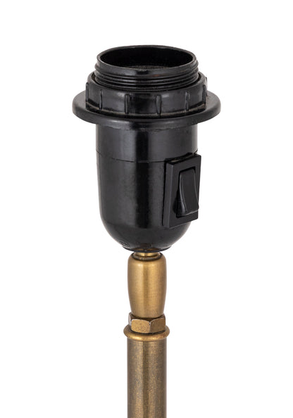 Eris Lampfot- marmor antikmässing