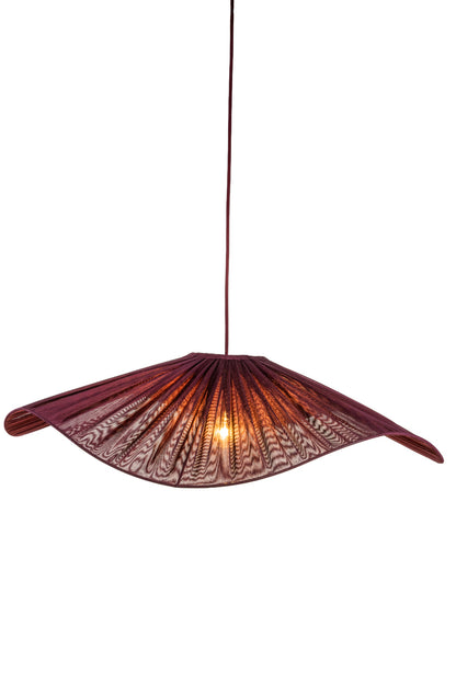 Lampskärm Monstera D78 Nivi plommon