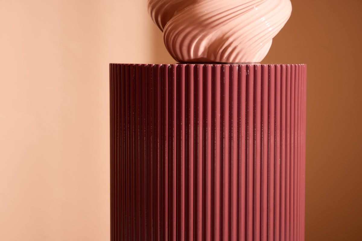 Lenox Sidobord ⌀30,5 Burgundy